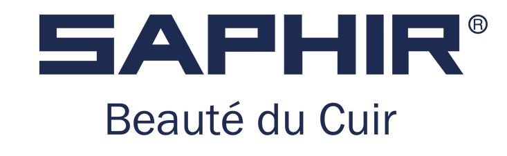 New logo-Saphir Beauté du Cuir-Bleu &#8211; Medium
