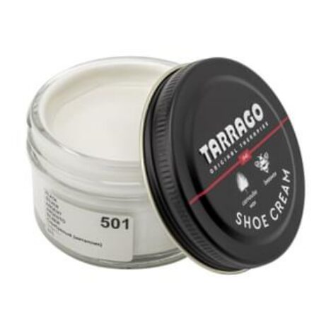 Sudraba krāsas metalizēts apavu krēms.Paredzēts apavu, somu, maku krāsas atsvaidzināšanai, kopšanai. Tarrago.